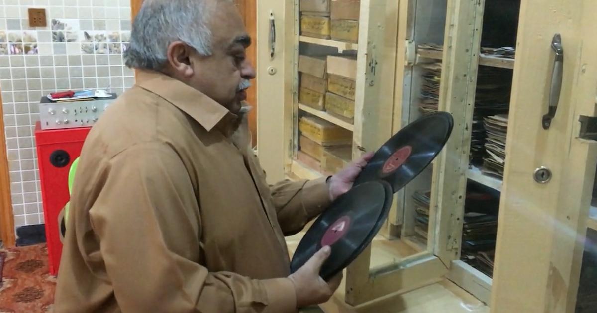 Mardan: Imtiaz, who collects thousands of records of old songs