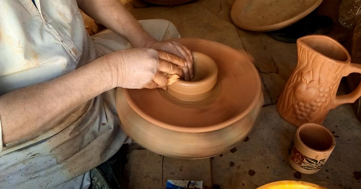 Master Potter Muhammad Asrar: Three Decades of Crafting Timeless Ceramics