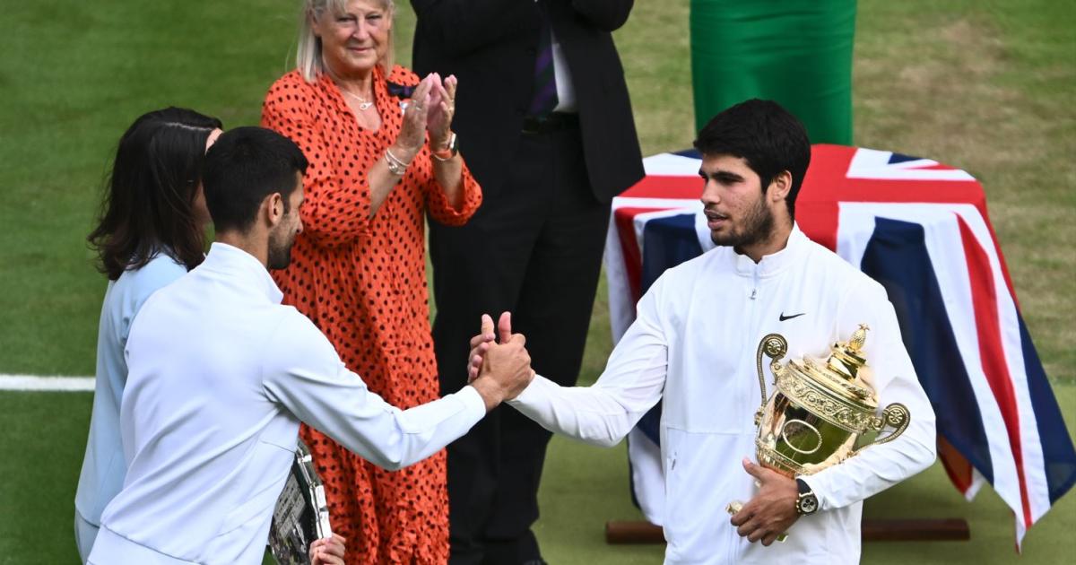 Alcaraz defeated Djokovic to win his first Wimbledon title