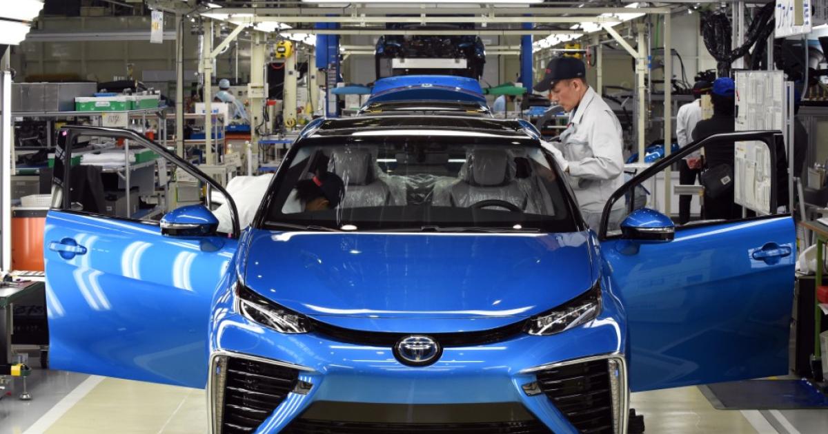 System failure suspends work at 12 Toyota factories in Japan