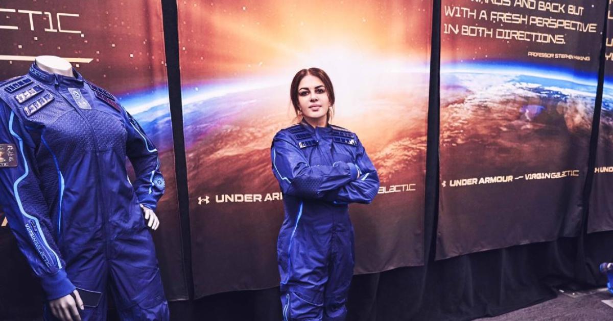 Pakistani woman Namira Salem is ready to travel to space with Virgin Galactic