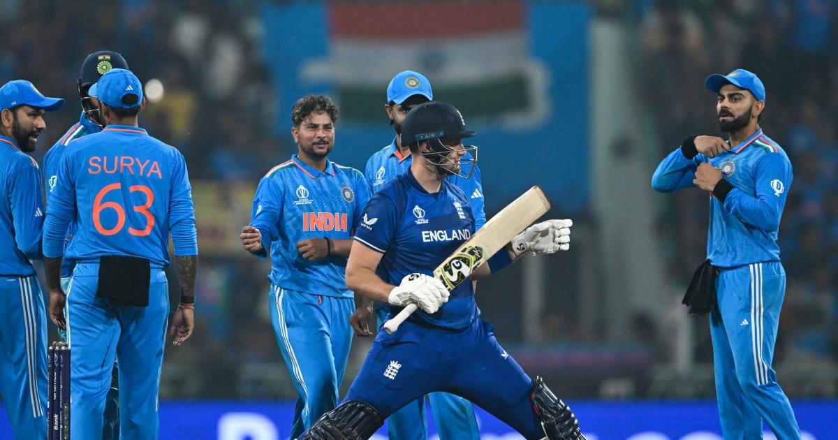 World Cup 2023: India’s winning streak and England’s losing streak continues