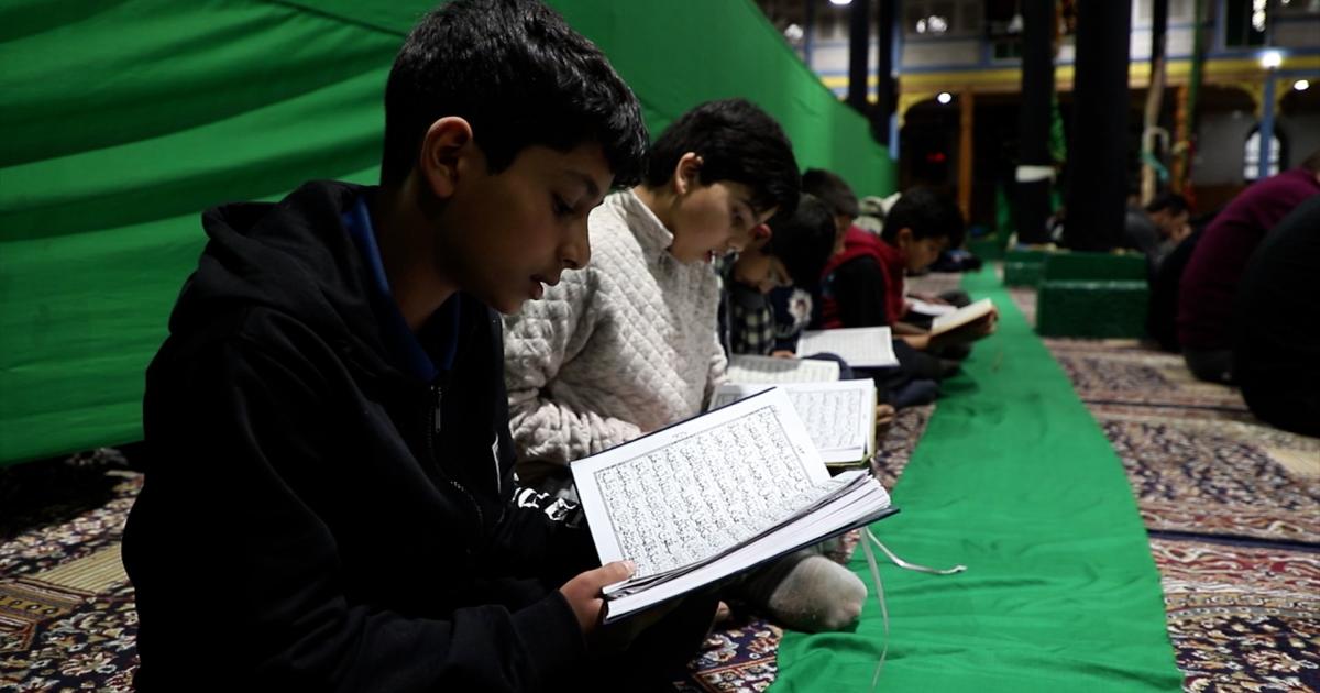 The Imambargah of Srinagar where the collective recitation of the Quran is performed during Ramadan