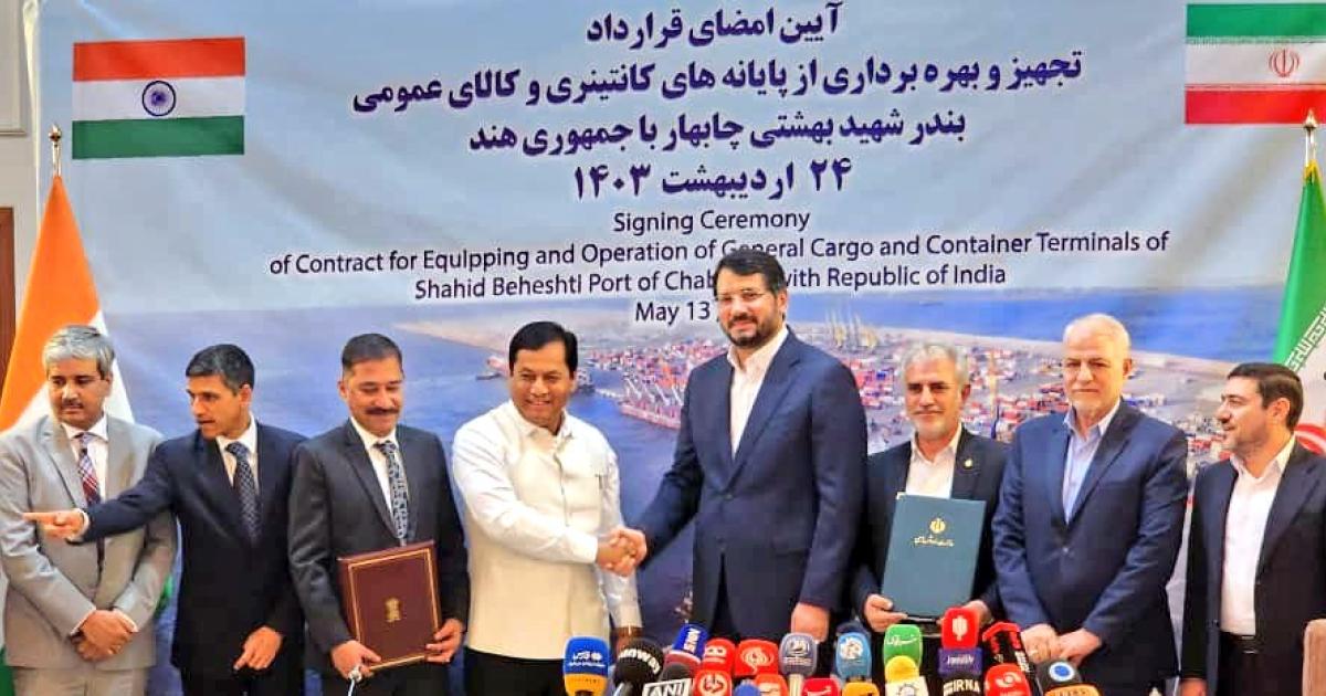 India signs 10-year deal with Iran to manage Chabahar port