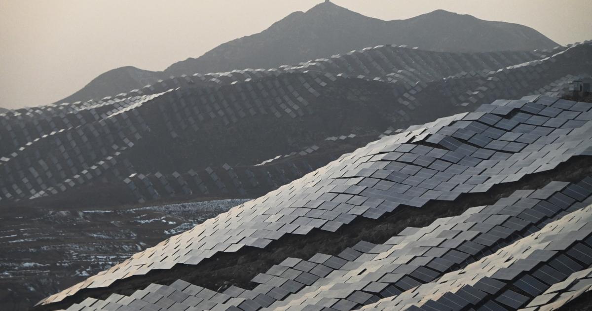 Largest photo voltaic park working in China