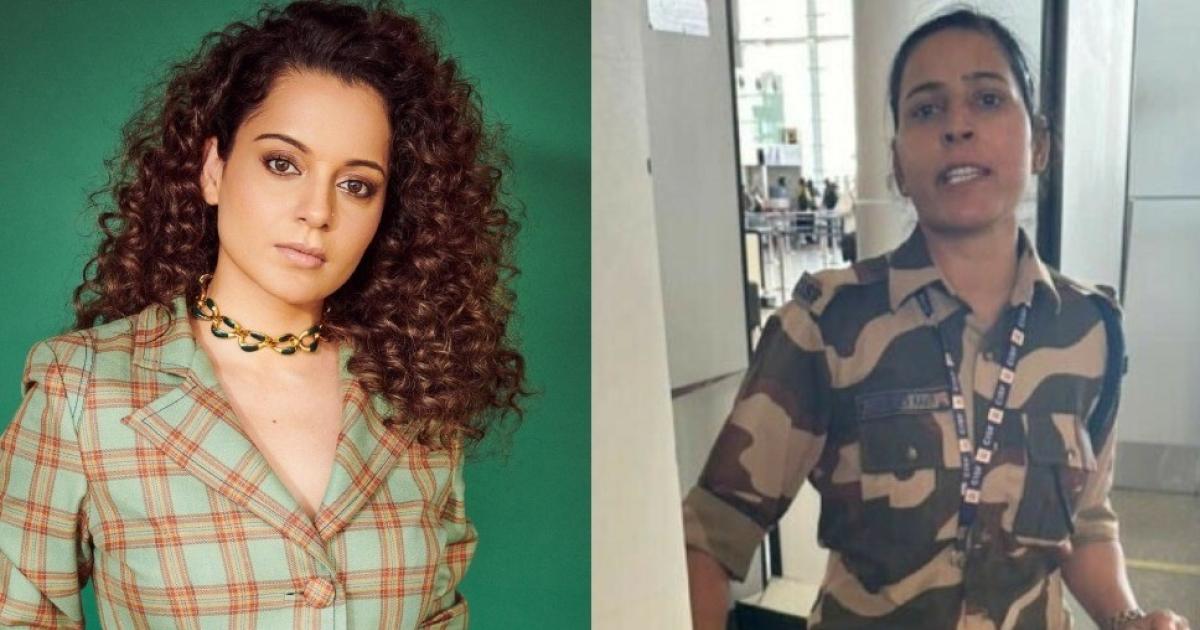 Bollywood actress Kangana was slapped by a feminine safety officer on the airport