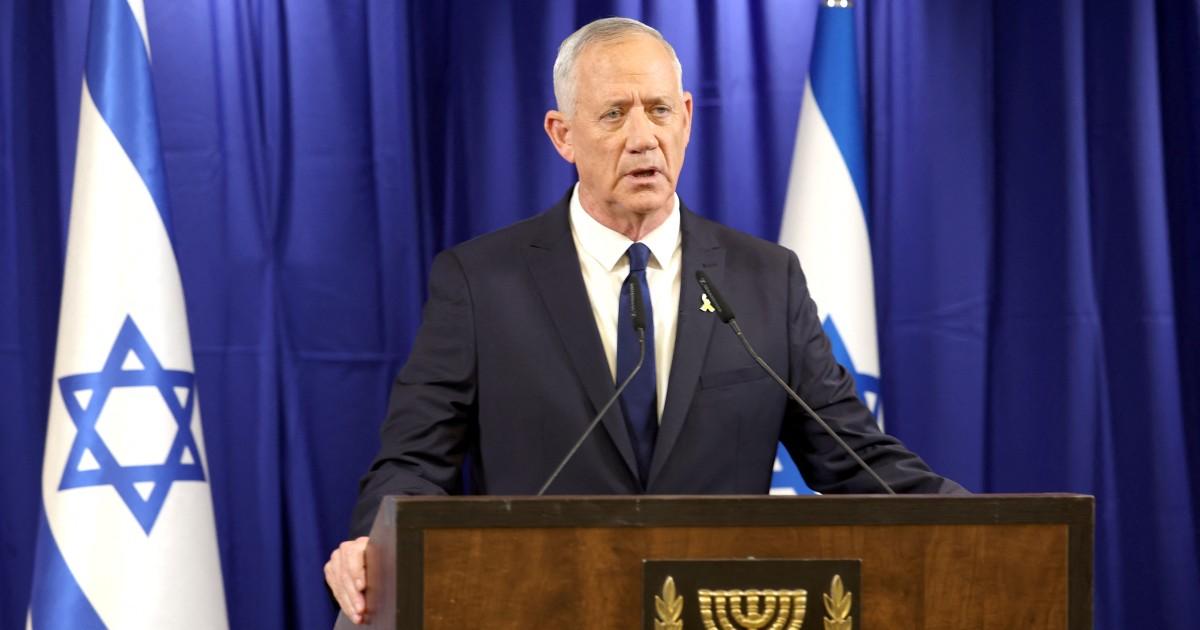 Disagreement with Netanyahu: Key Israeli cupboard member Benny Gantz resigns