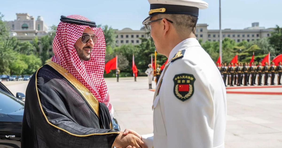 Saudi Protection Minister Khalid bin Salman met with the Chinese language Protection Minister in Beijing