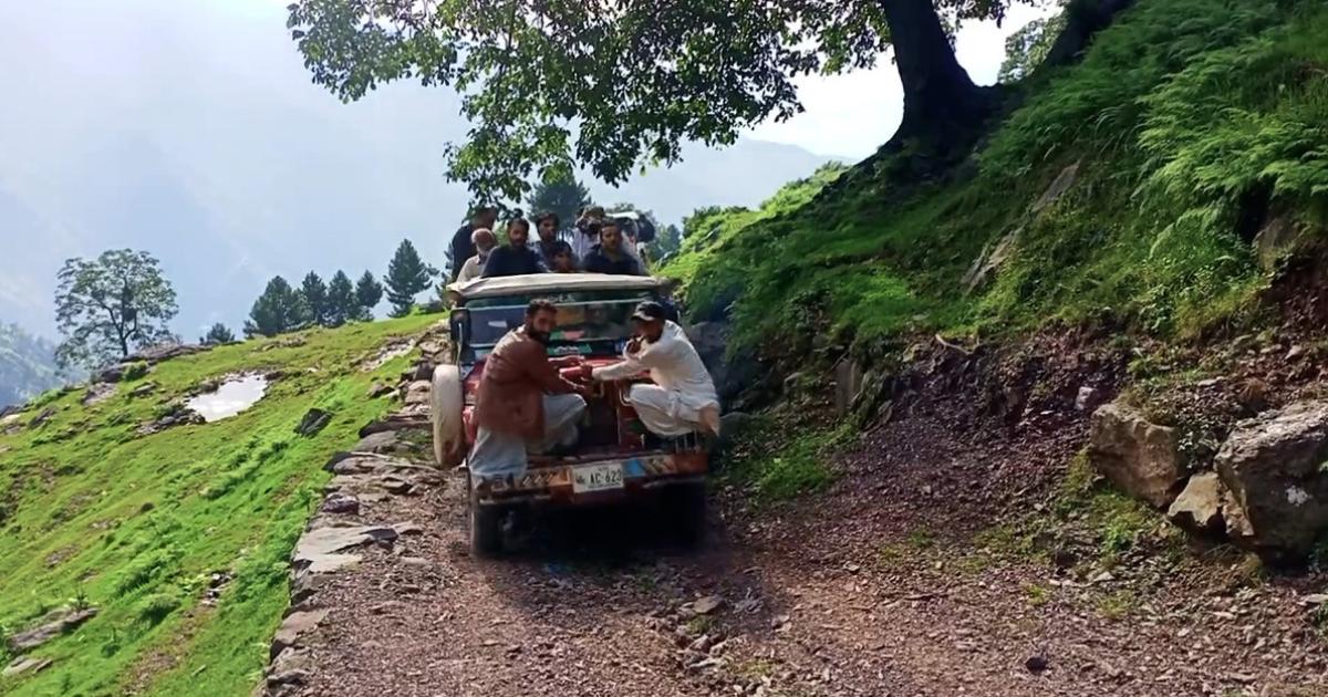 Why is the main highway of Neelum valley called ‘death road’?