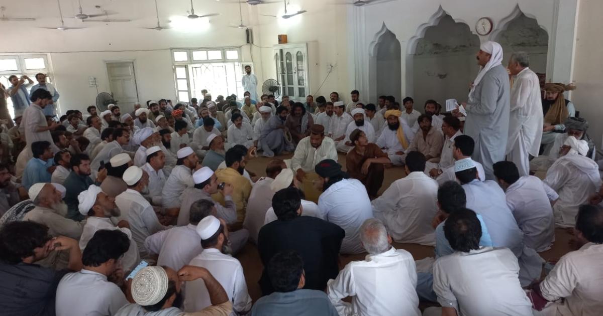 Bannu Dharna: 45-member committee left for Peshawar to meet Chief Minister Khyber Pakhtunkhwa