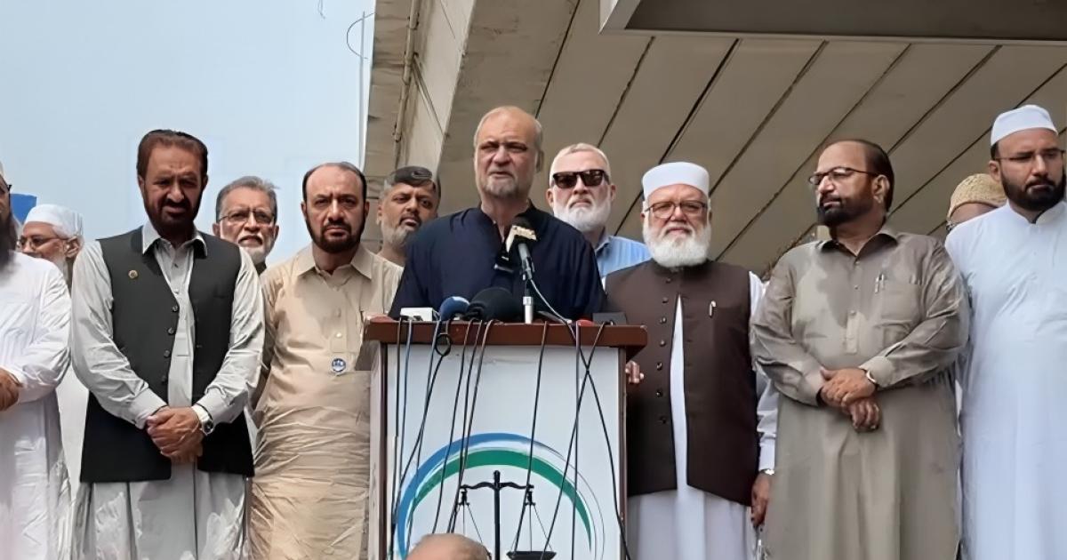 If the workers are not released, the sit-in can go either way: Amir Jamaat-e-Islami