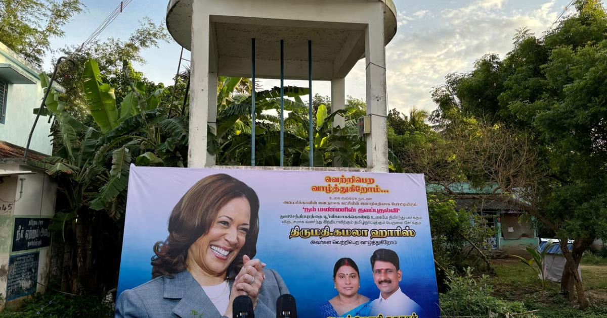 Kamala Harris is still the pride of her Indian home village