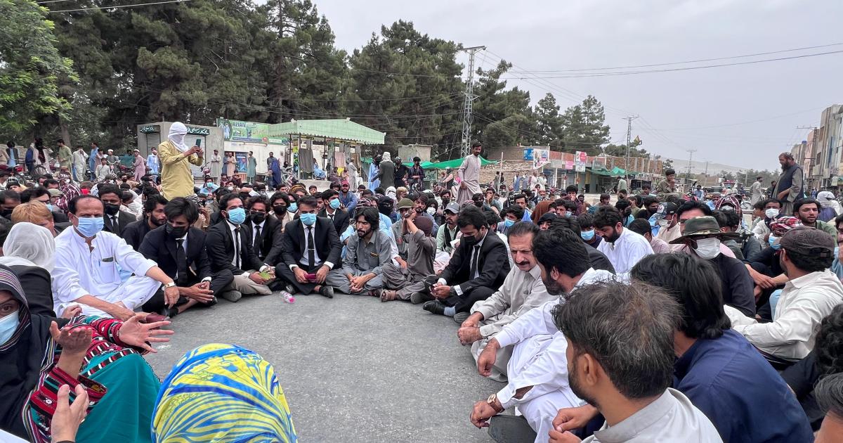 Baloch Solidarity Committee protests in the province, Gwadar administration claims to have the situation under control