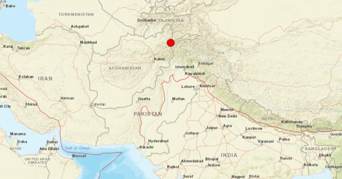 Magnitude 5.4 earthquake in Pakistan: US Seismological Center