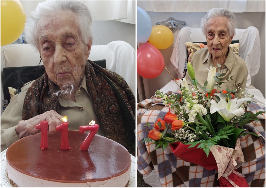 117 year old women