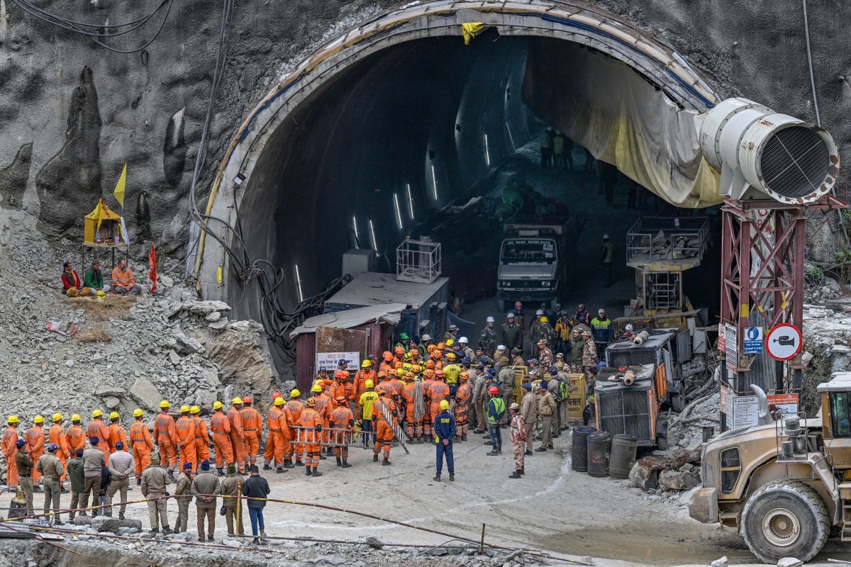 India Tunnel Rescue 