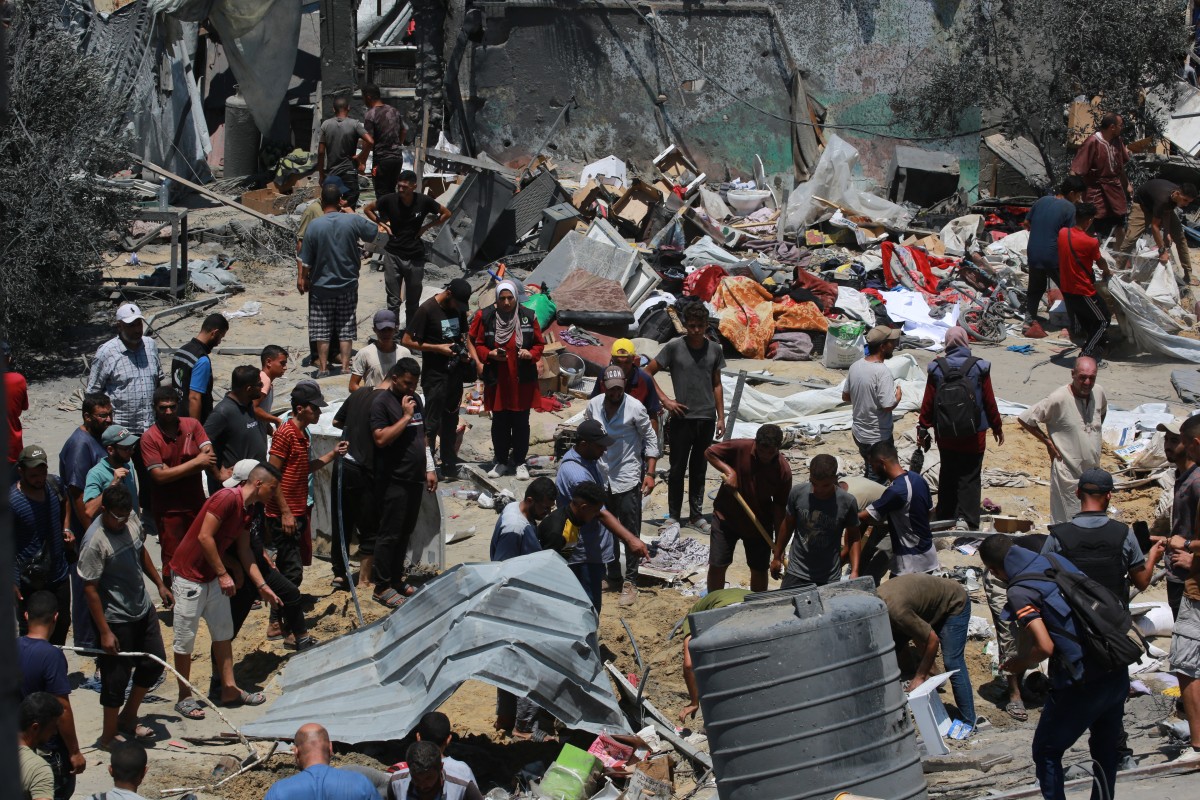 Israel Almawasi camp attack