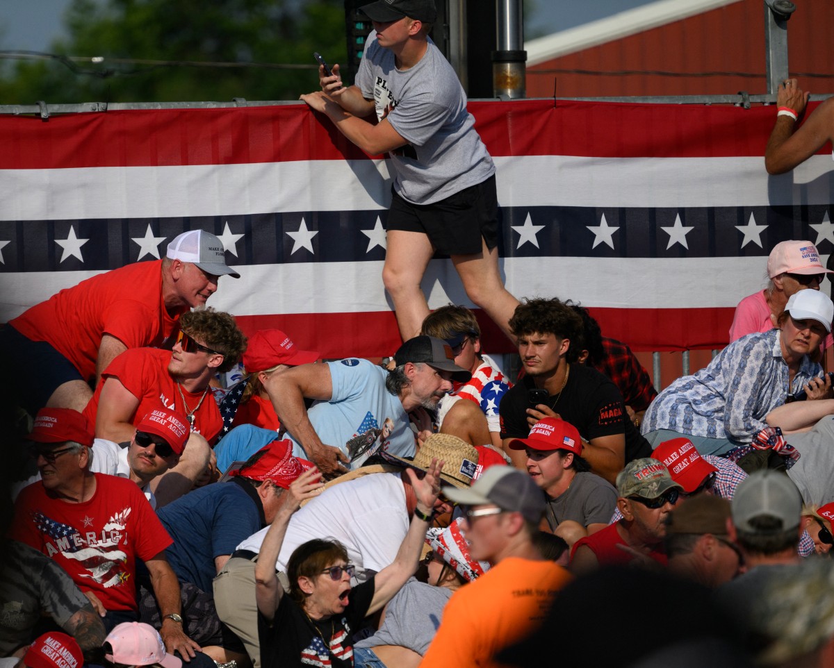 Trump Rally Firing 